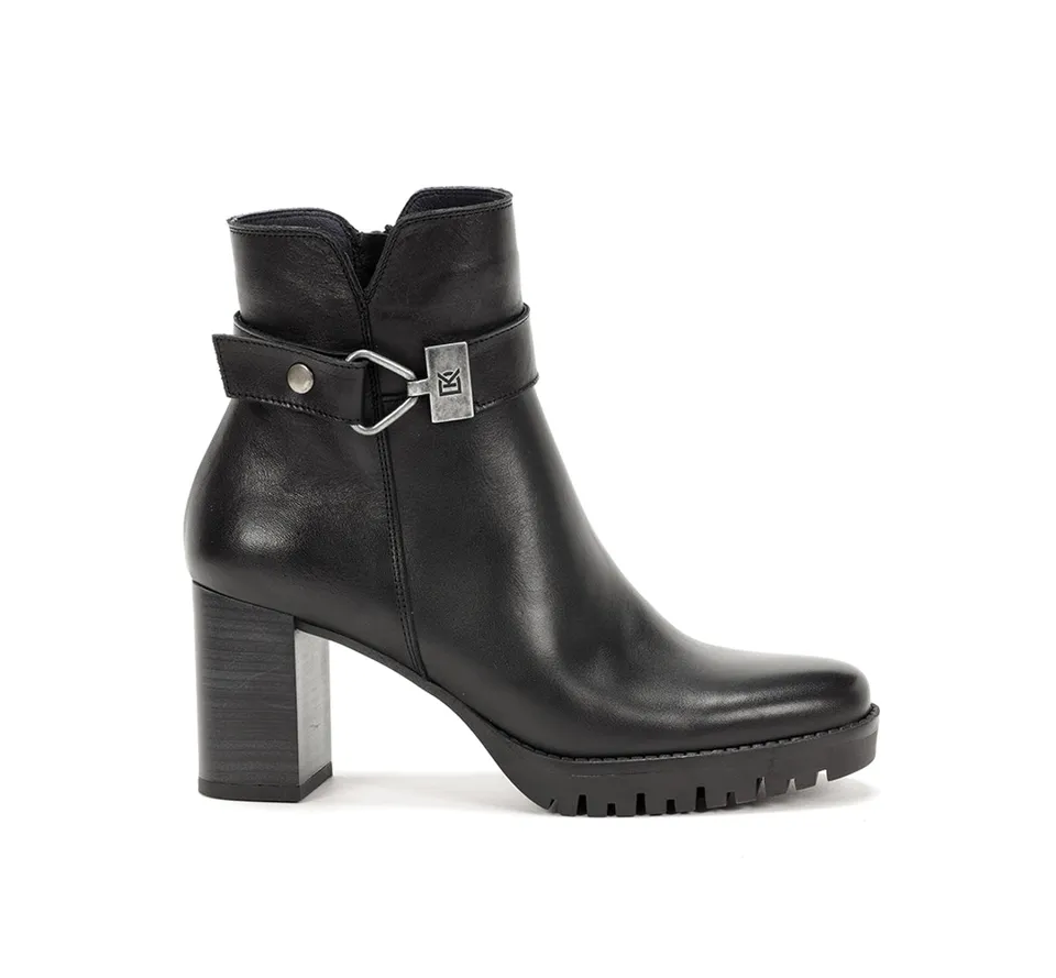 Dorking Evie D8961 bottines femme noir talon