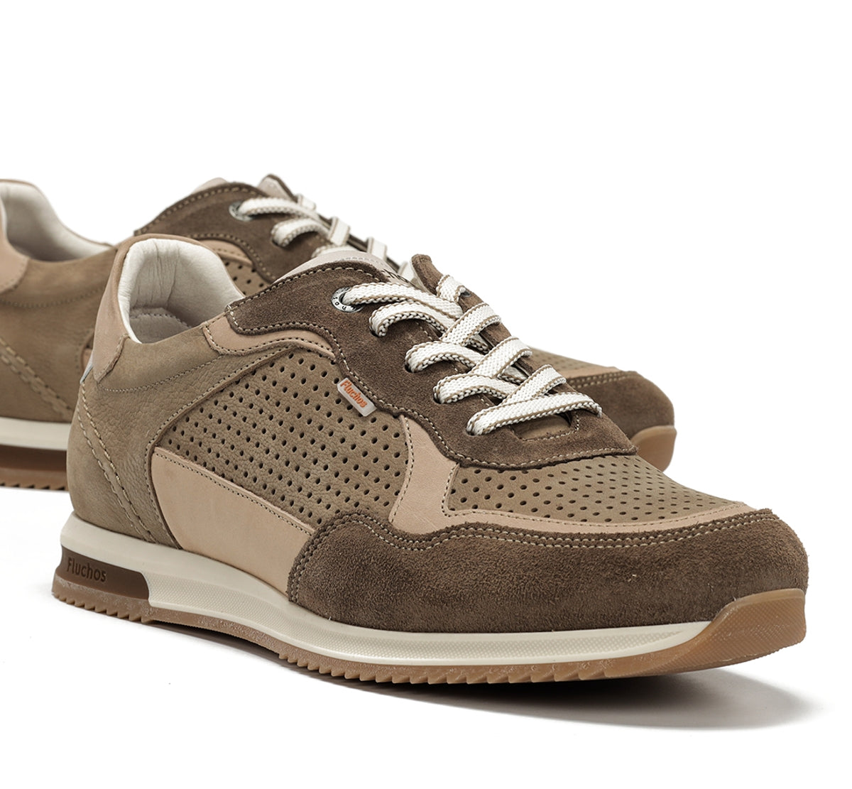 Fluchos Deportivos Samir F2415 baskets marron homme cuir