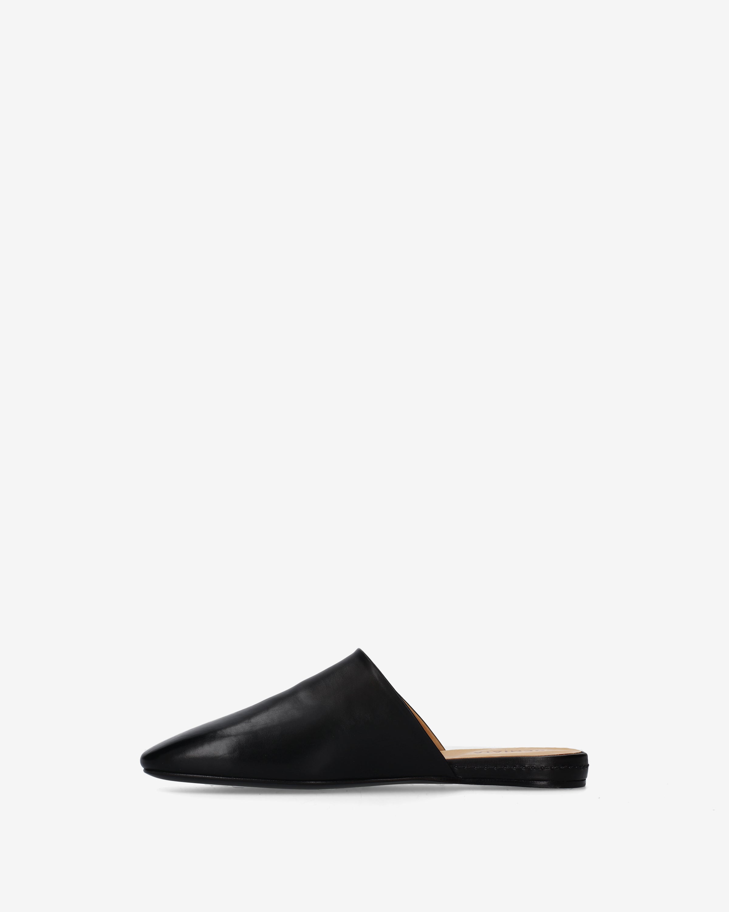Premiata Black Leather Mules mules cuir noir