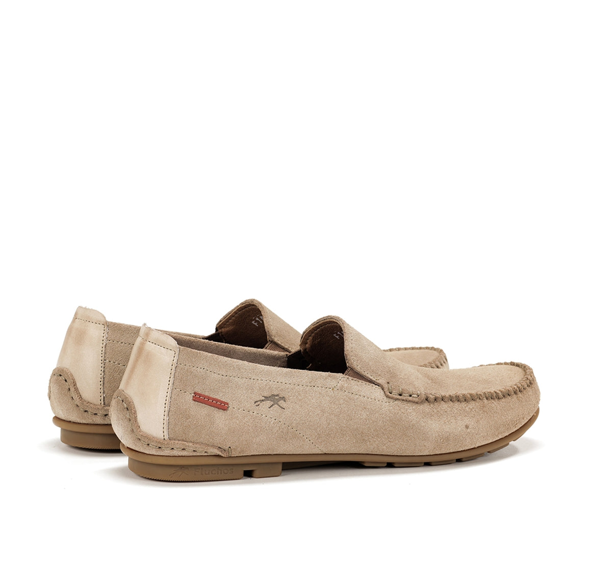 Fluchos Dorian F1091 mocassins taupe cuir