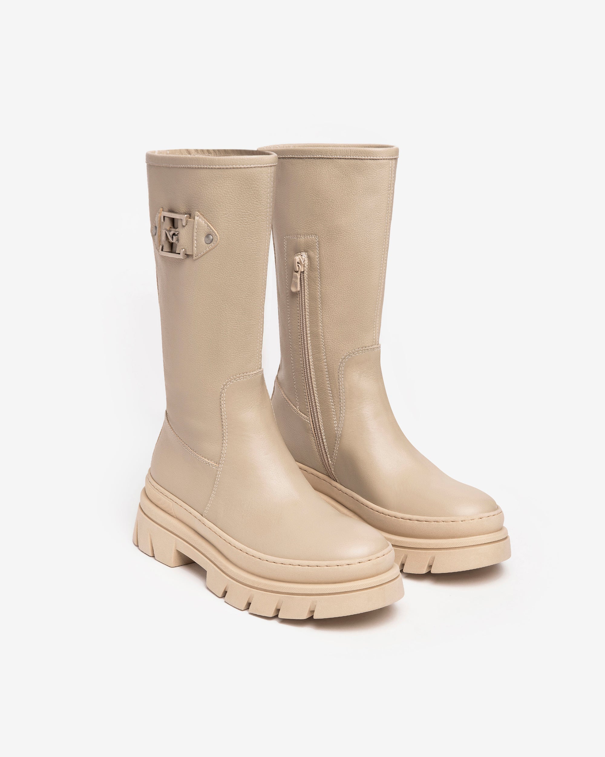 Nero Giardini Boots Bottes Cuir Femme Hiver