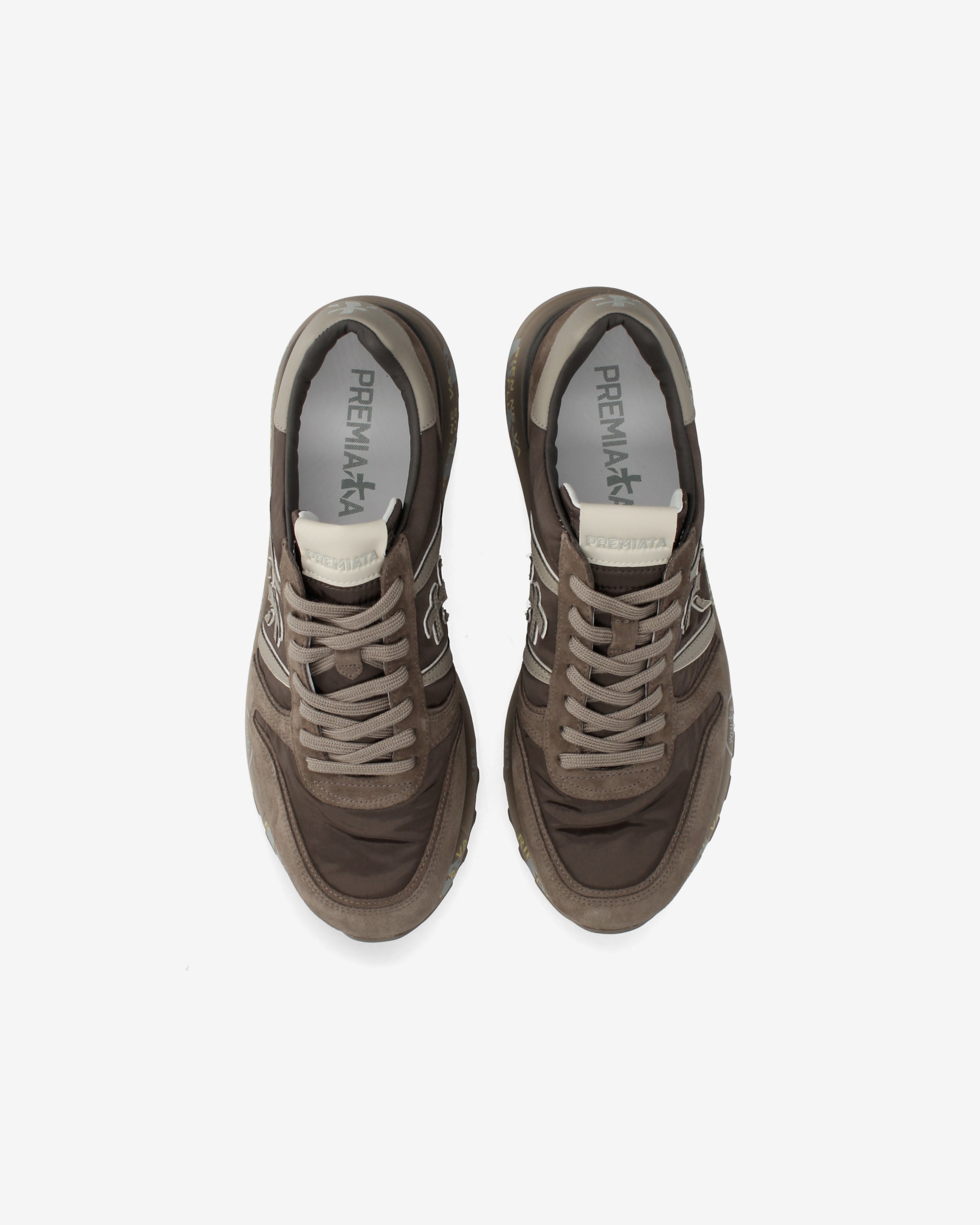 Premiata Lander 8410 sneakers homme nylon marron