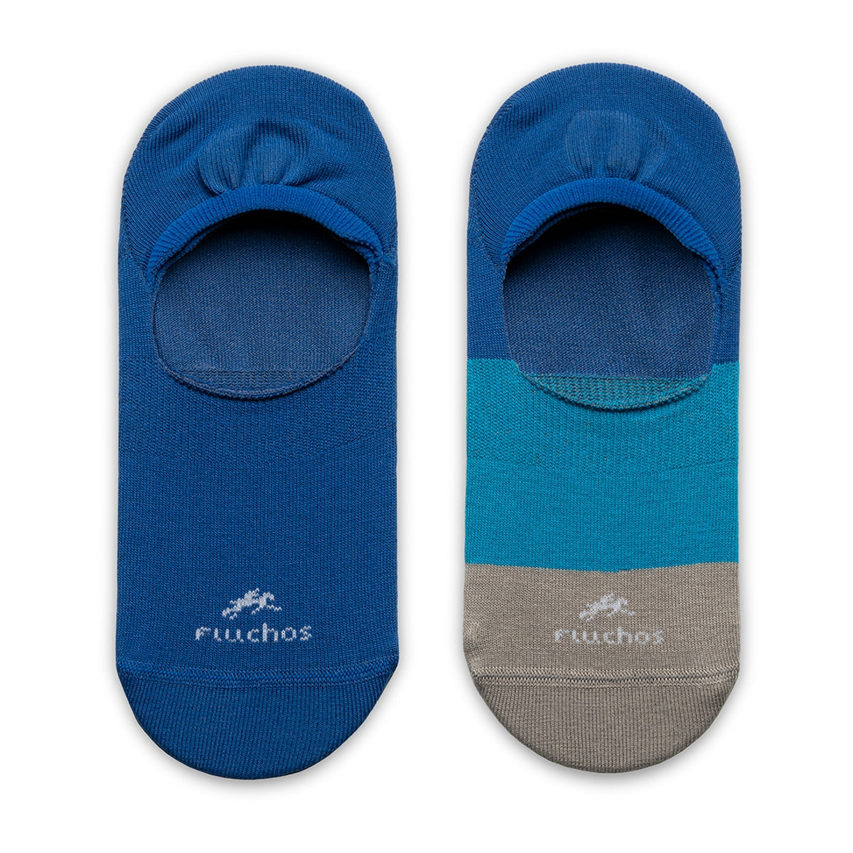Fluchos CA0002 socquettes homme bleu ocean 2 paires