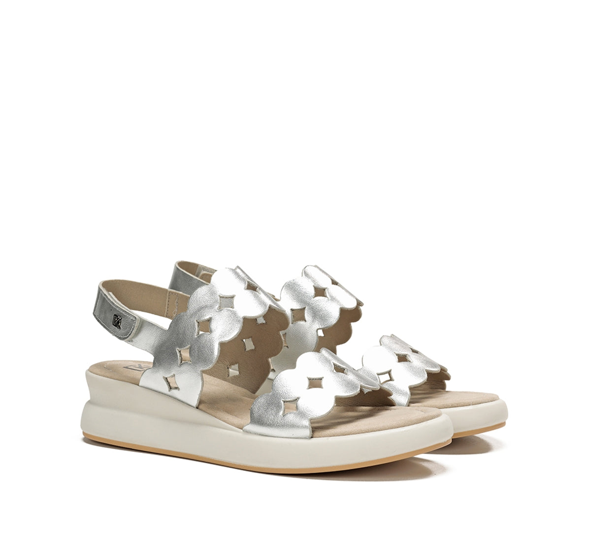 Dorking by Fluchos Slam D9291 sandale argent femme
