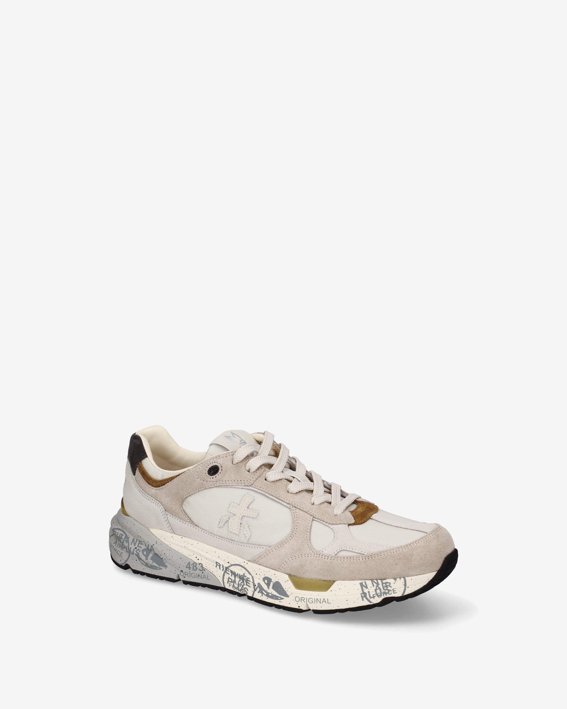 Premiata Mase25 8425 baskets crème cuir