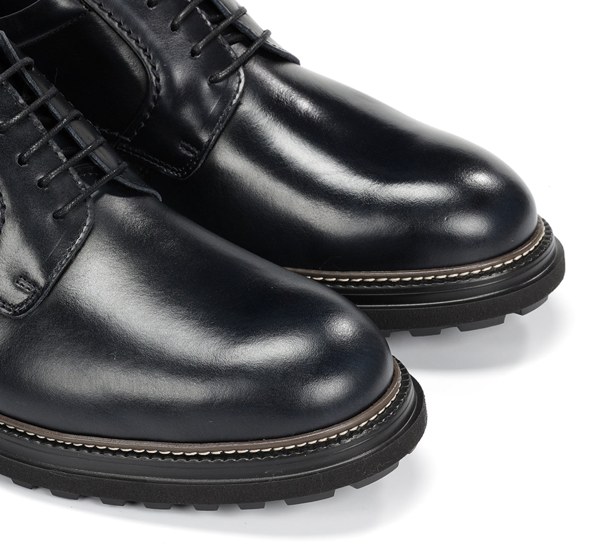 Fluchos Lincon F2054 Chaussure Bleu Homme Cuir