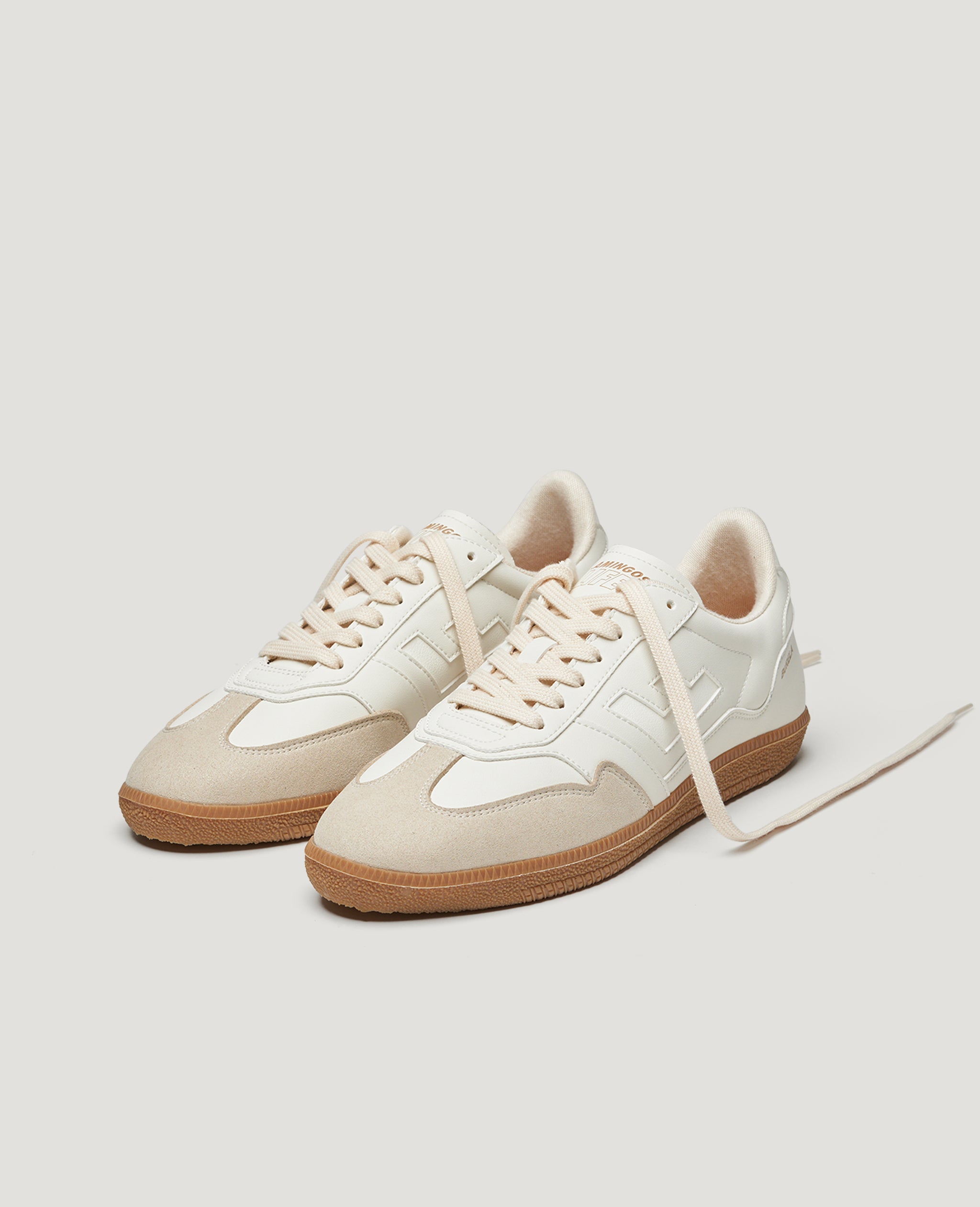 Flamingos Life Burela Slim chaussures Gesso White vegan