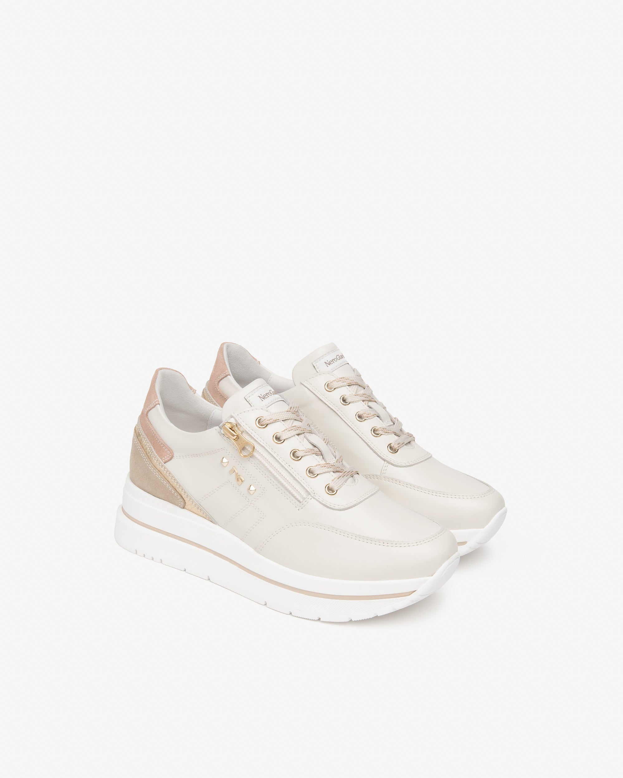 Nero Giardini Sneakers baskets cuir daim femme