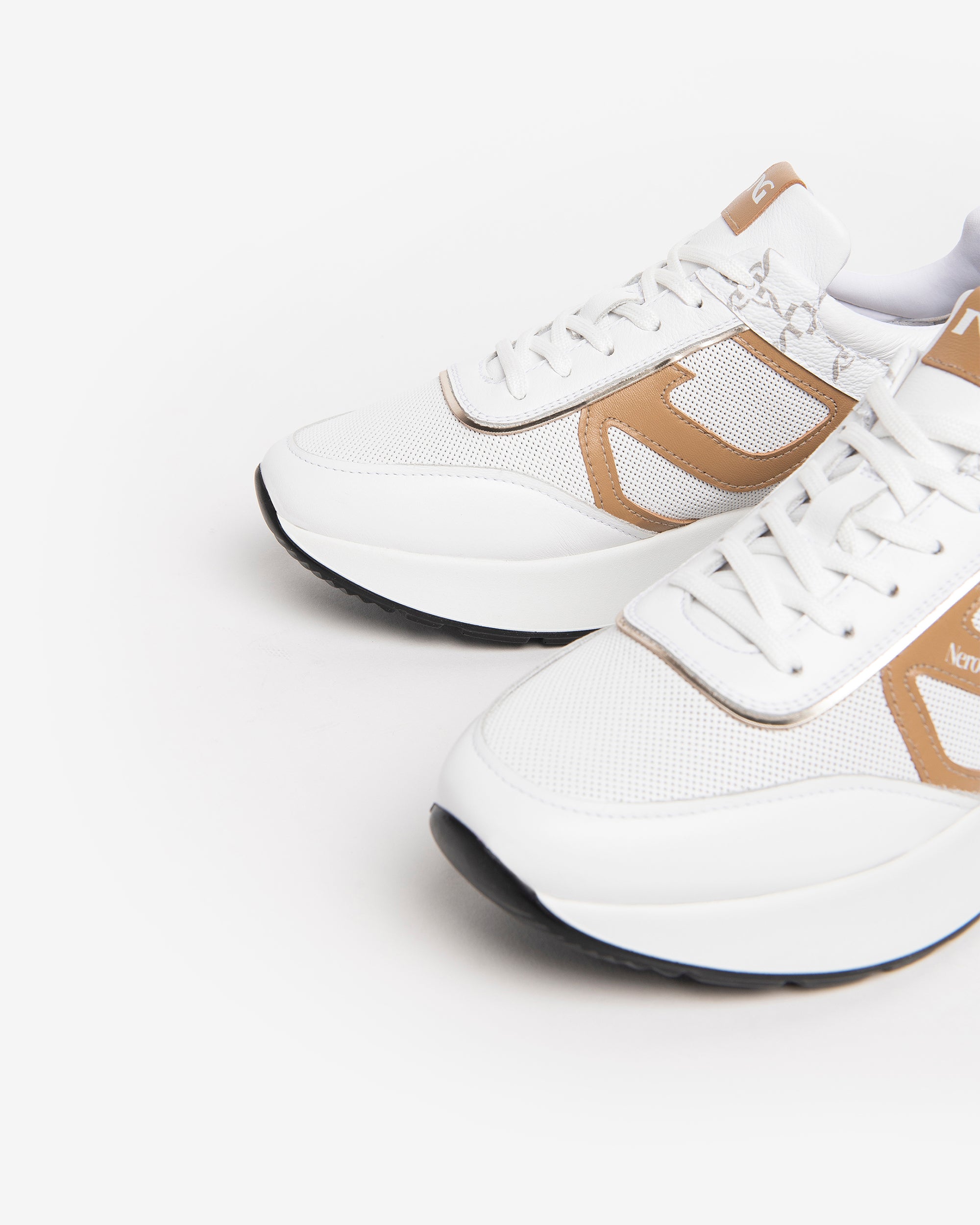 Nero Giardini Sneakers baskets cuir femme DryGo confort
