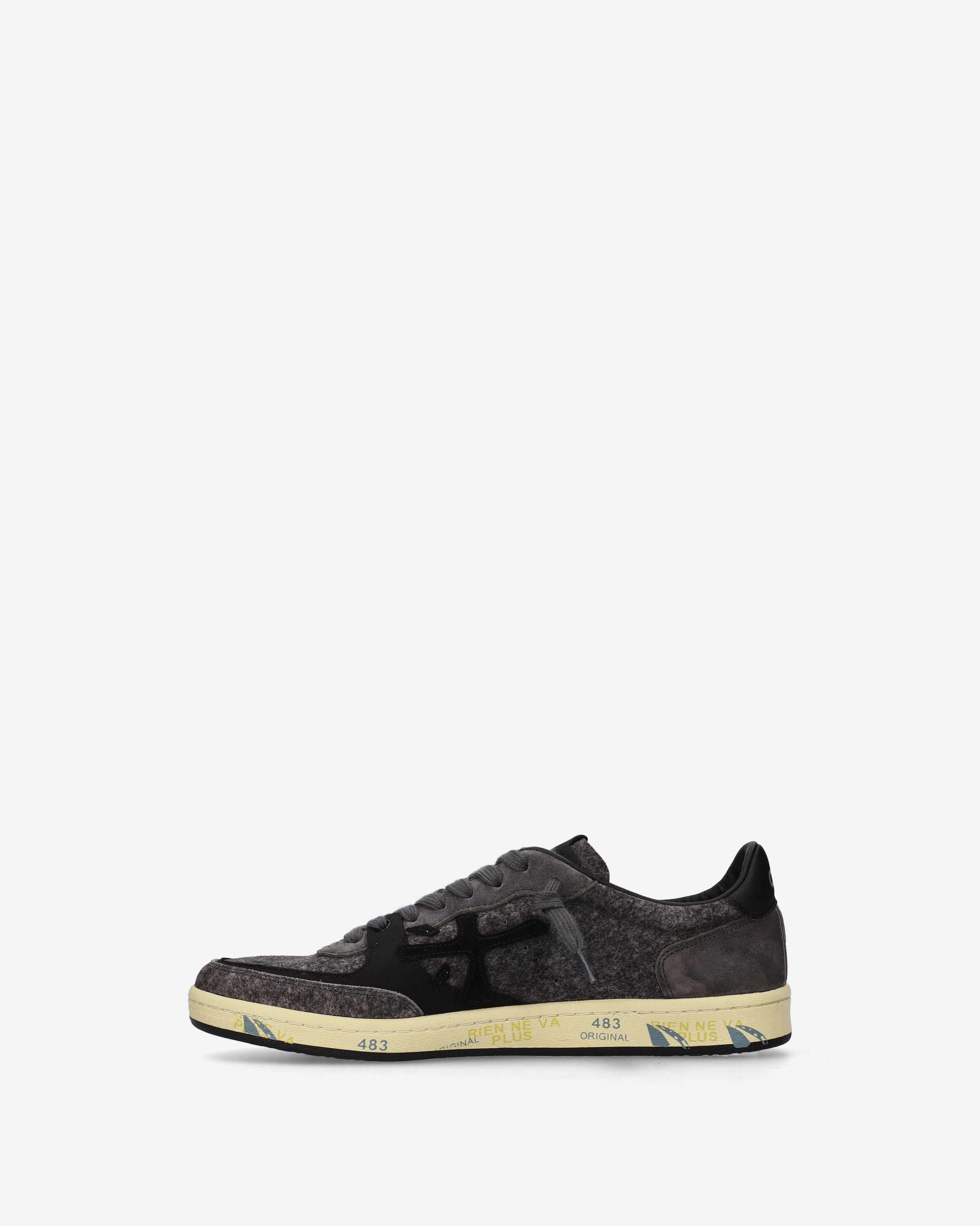 Premiata Bskt Clay 8713 baskets daim gris homme