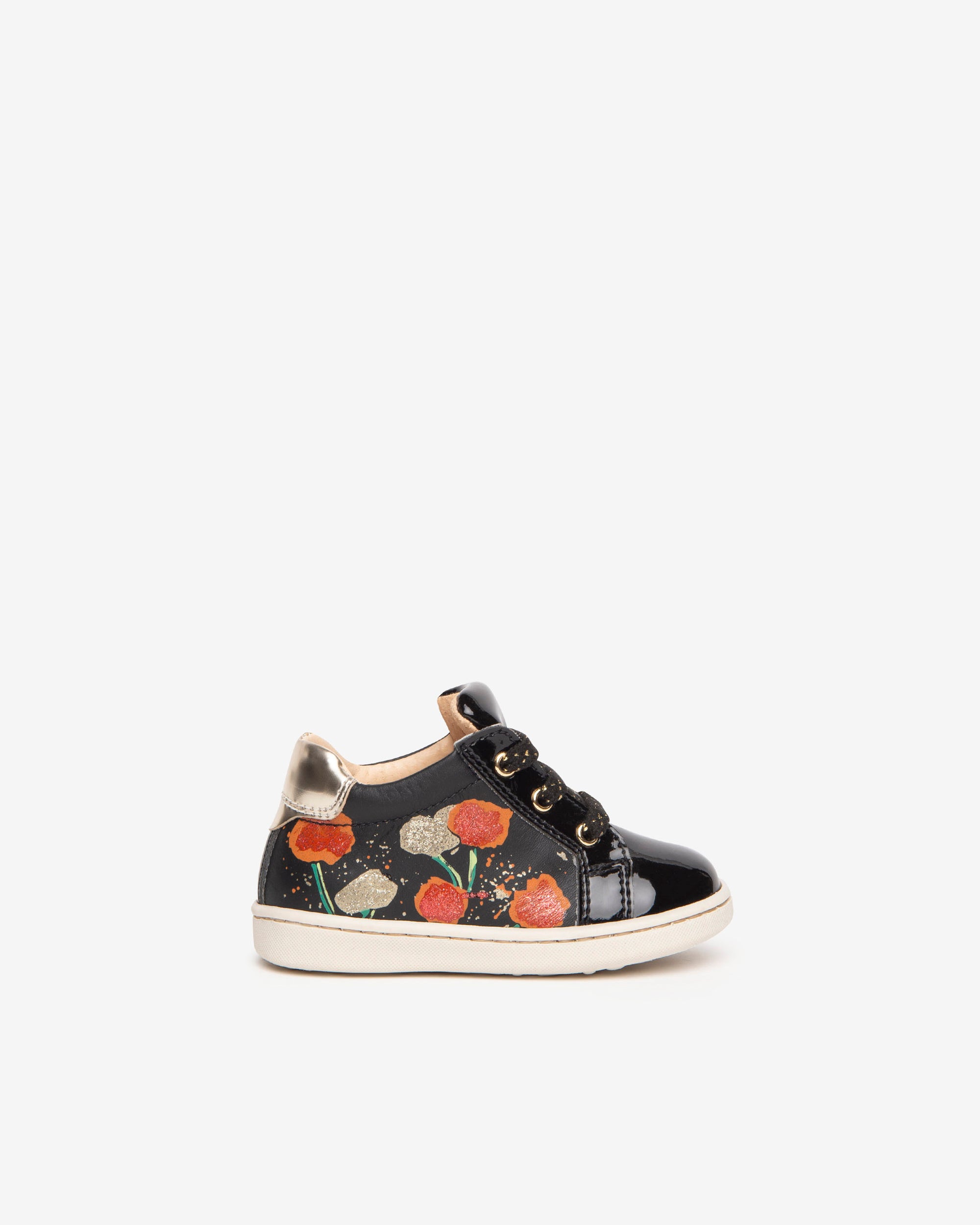 Nero Giardini Sneakers baskets cuir bébé fille zip