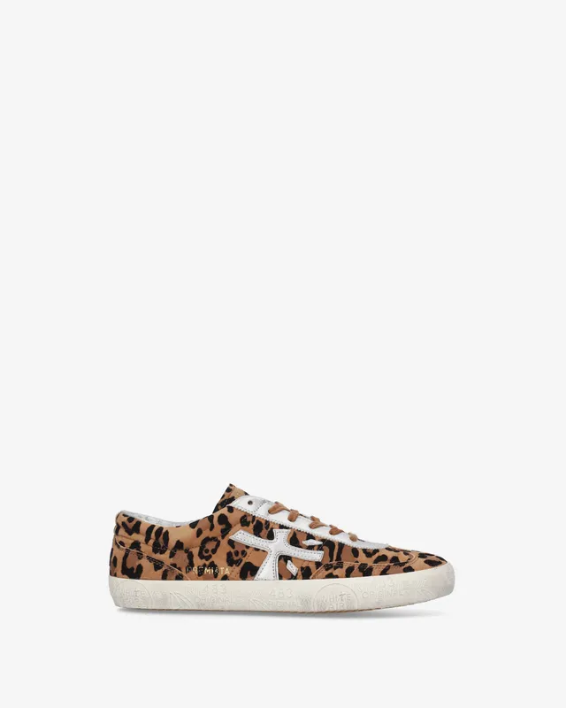 Premiata Davidd 8604 baskets beige animal