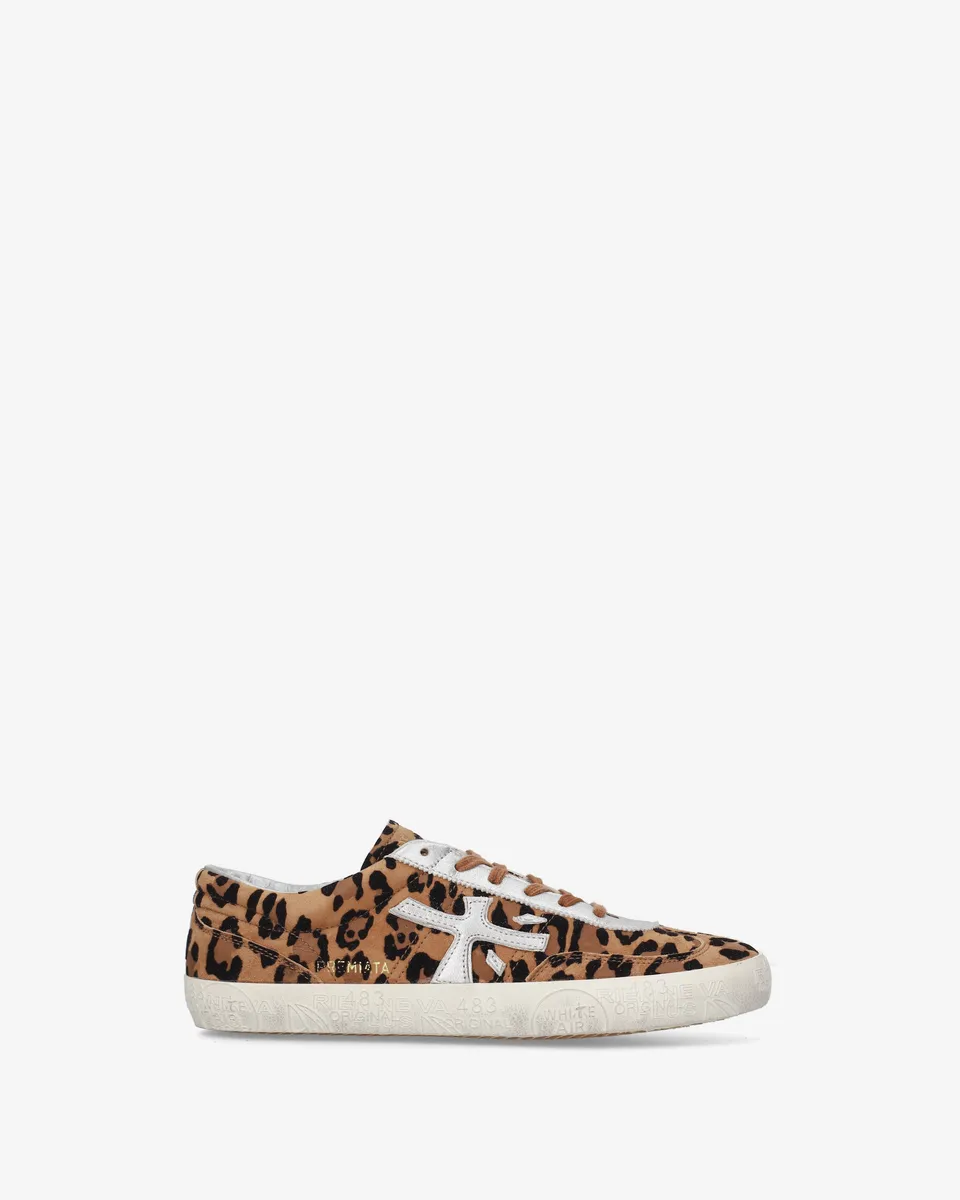 Premiata Davidd 8604 baskets beige animal