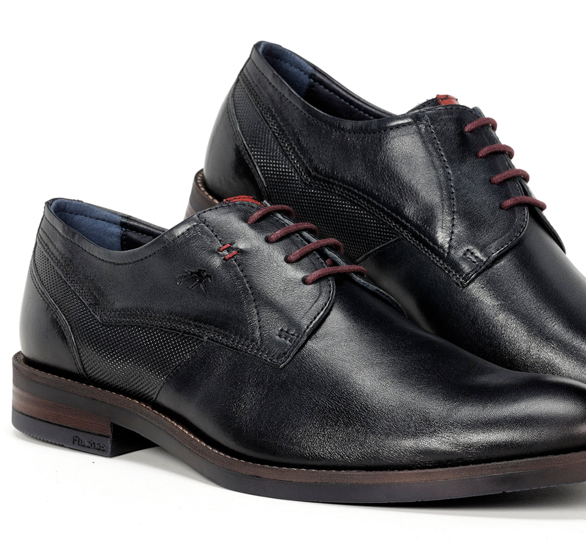 Fluchos Theo F1626 chaussures bleues homme ville
