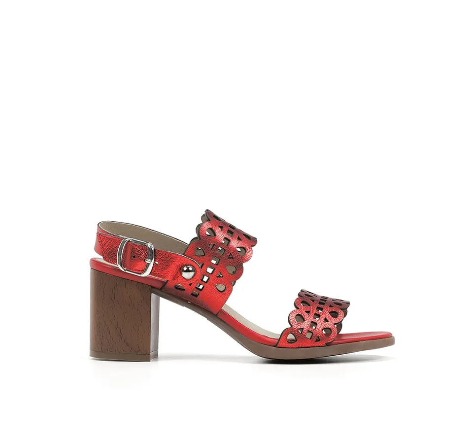 Dorking Norqui D8173 Sandale Rose Talon Moyen