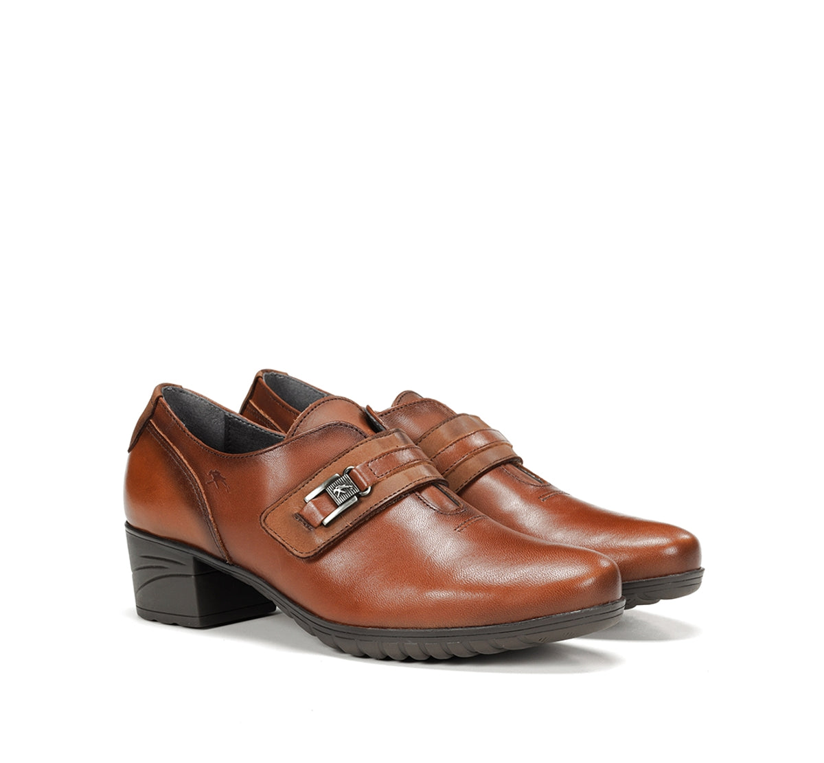 Fluchos Charis F0587 chaussures femme marron talon moyen