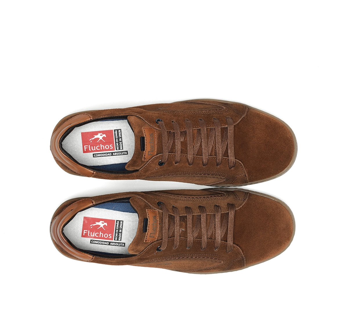 Fluchos Leo F1721 chaussure marron homme gomme