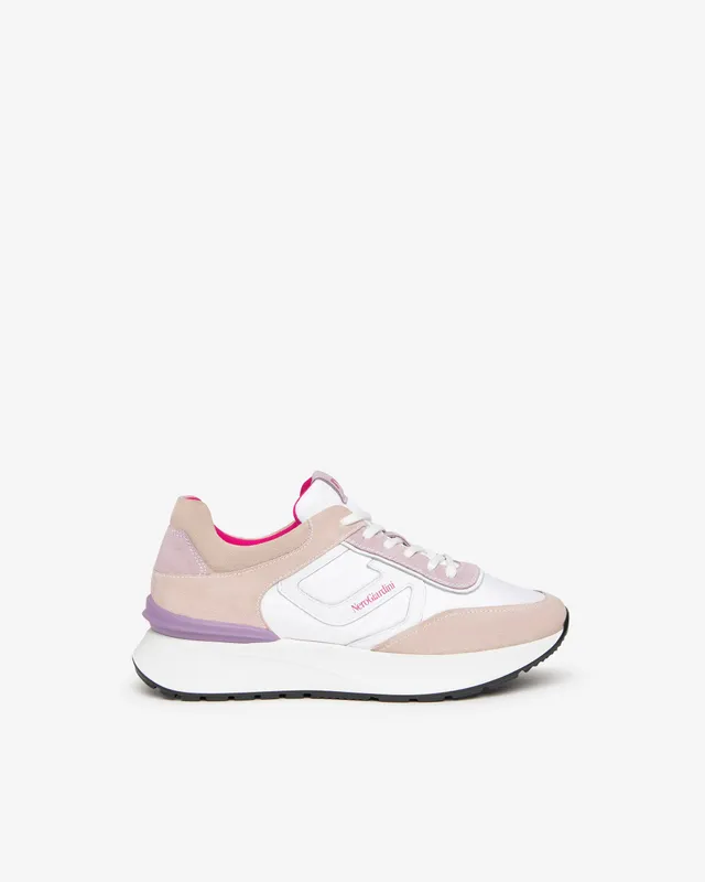 Nero Giardini Sneakers baskets femme cuir daim confort été