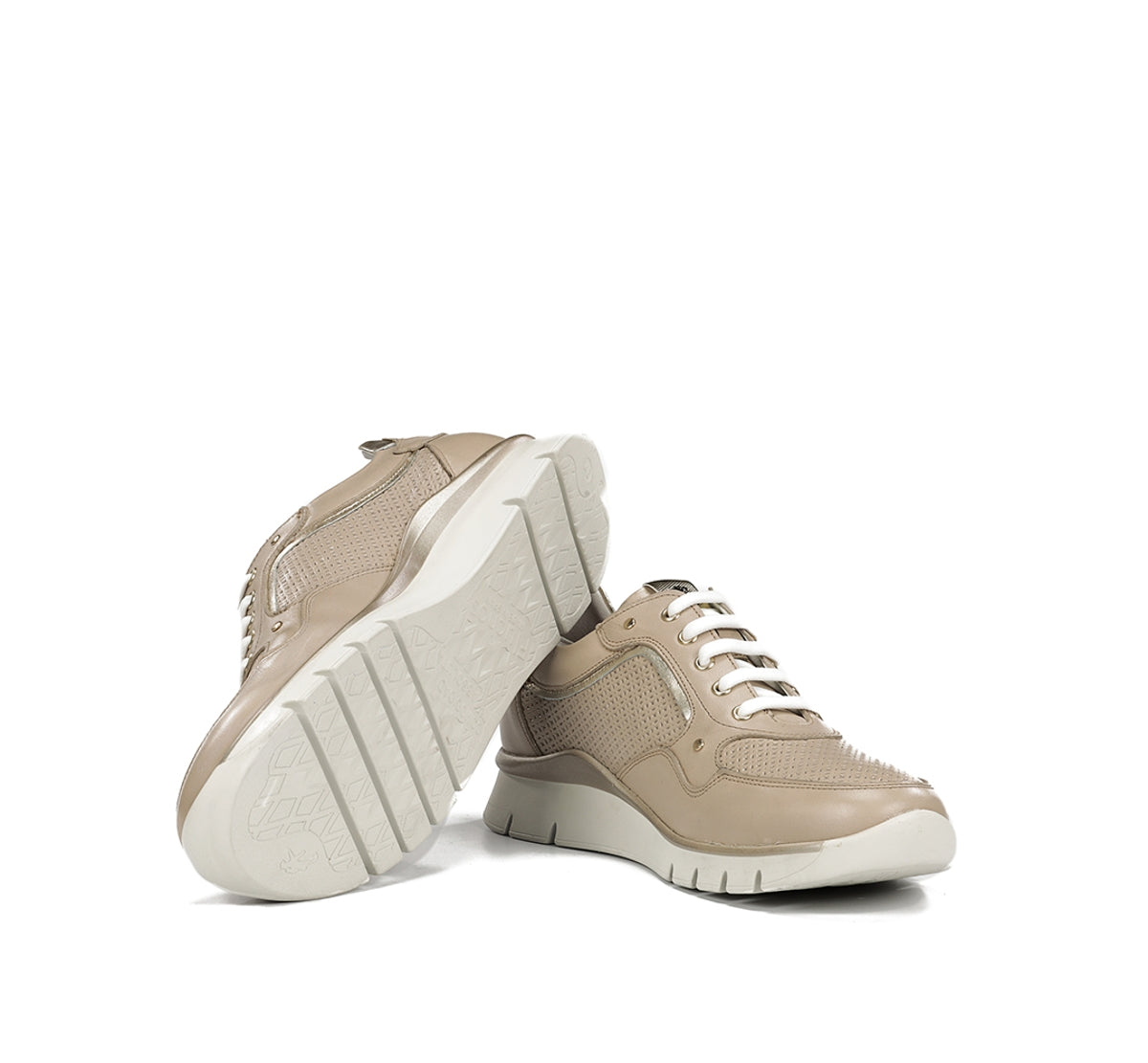 Fluchos Union F2175 baskets taupe confort femme