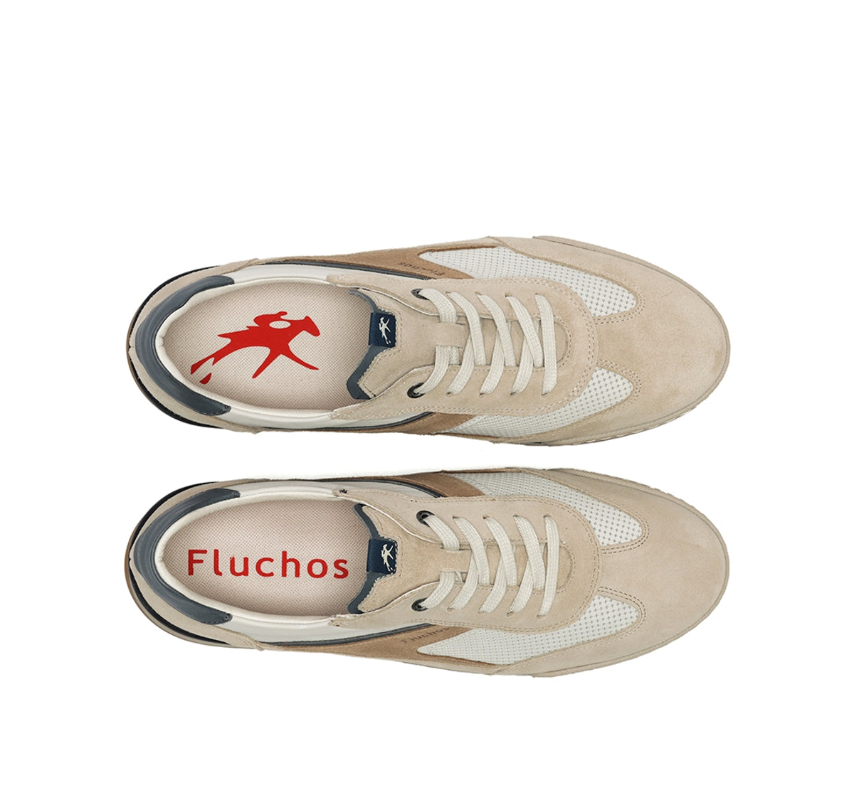 Fluchos Elder F2184 baskets homme beige confort