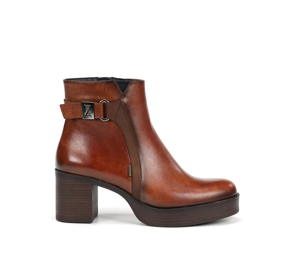Dorking Bowy D9589 bottine marron femme talon