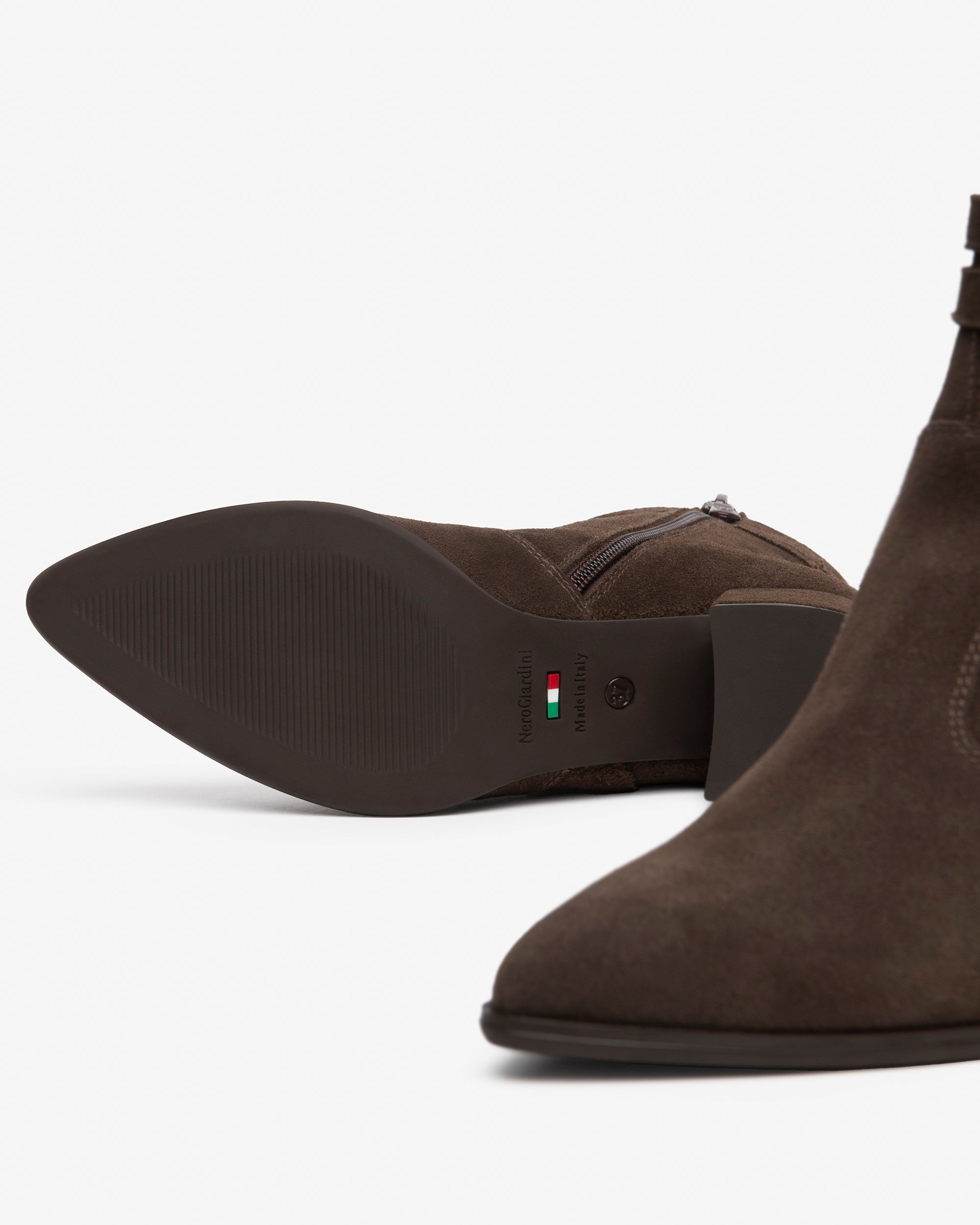 Nero Giardini Booties bottines daim talon 60 mm