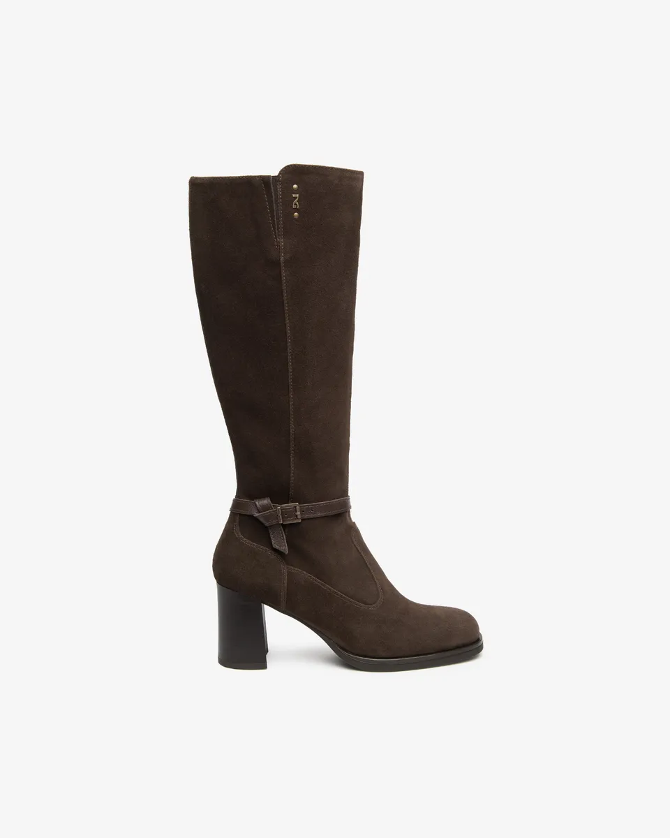Nero Giardini Boots bottes daim talon 75 mm
