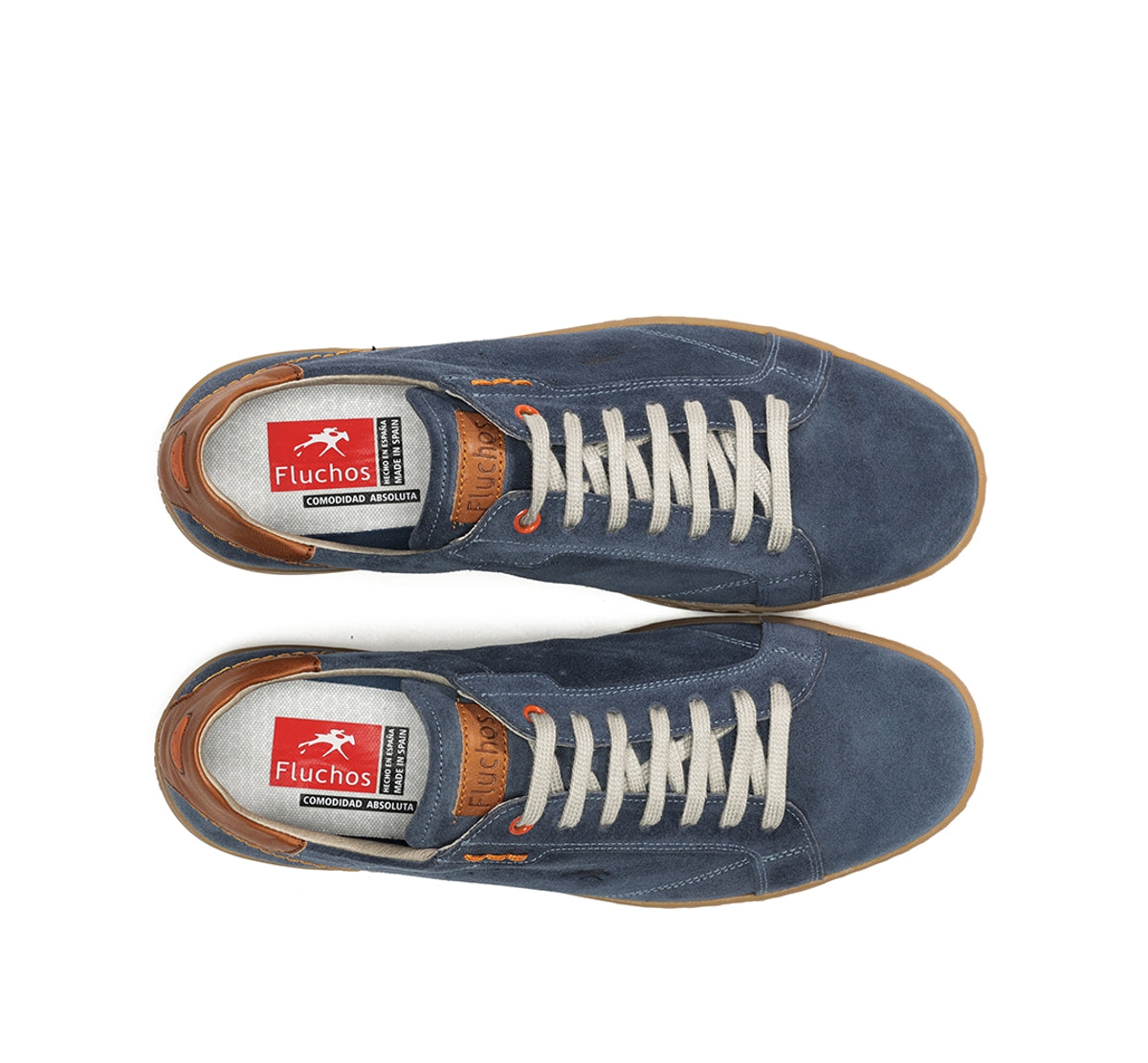 Fluchos Leo F1727 sneakers bleu homme semelle gomme