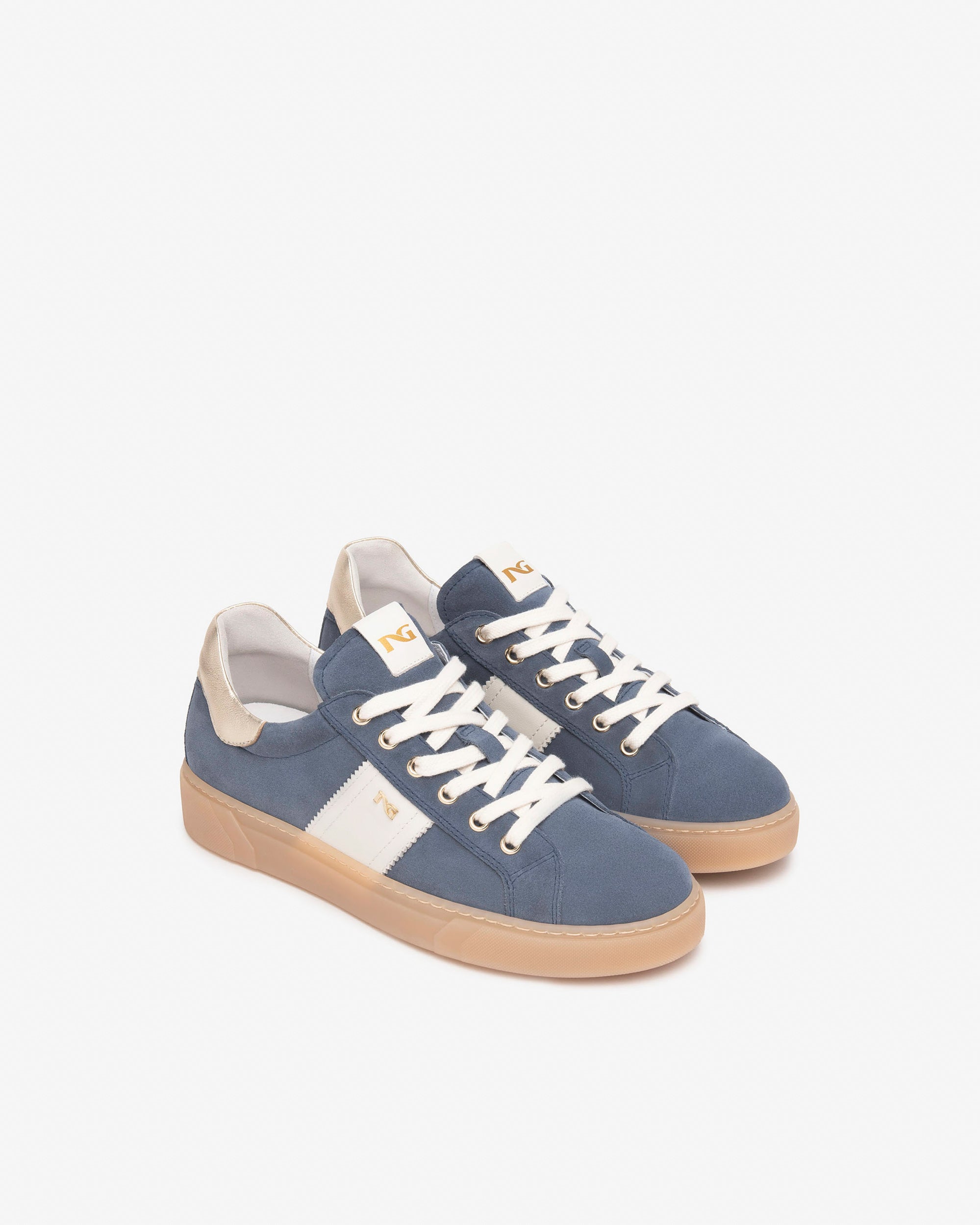 Nero Giardini Sneakers baskets femme daim cuir