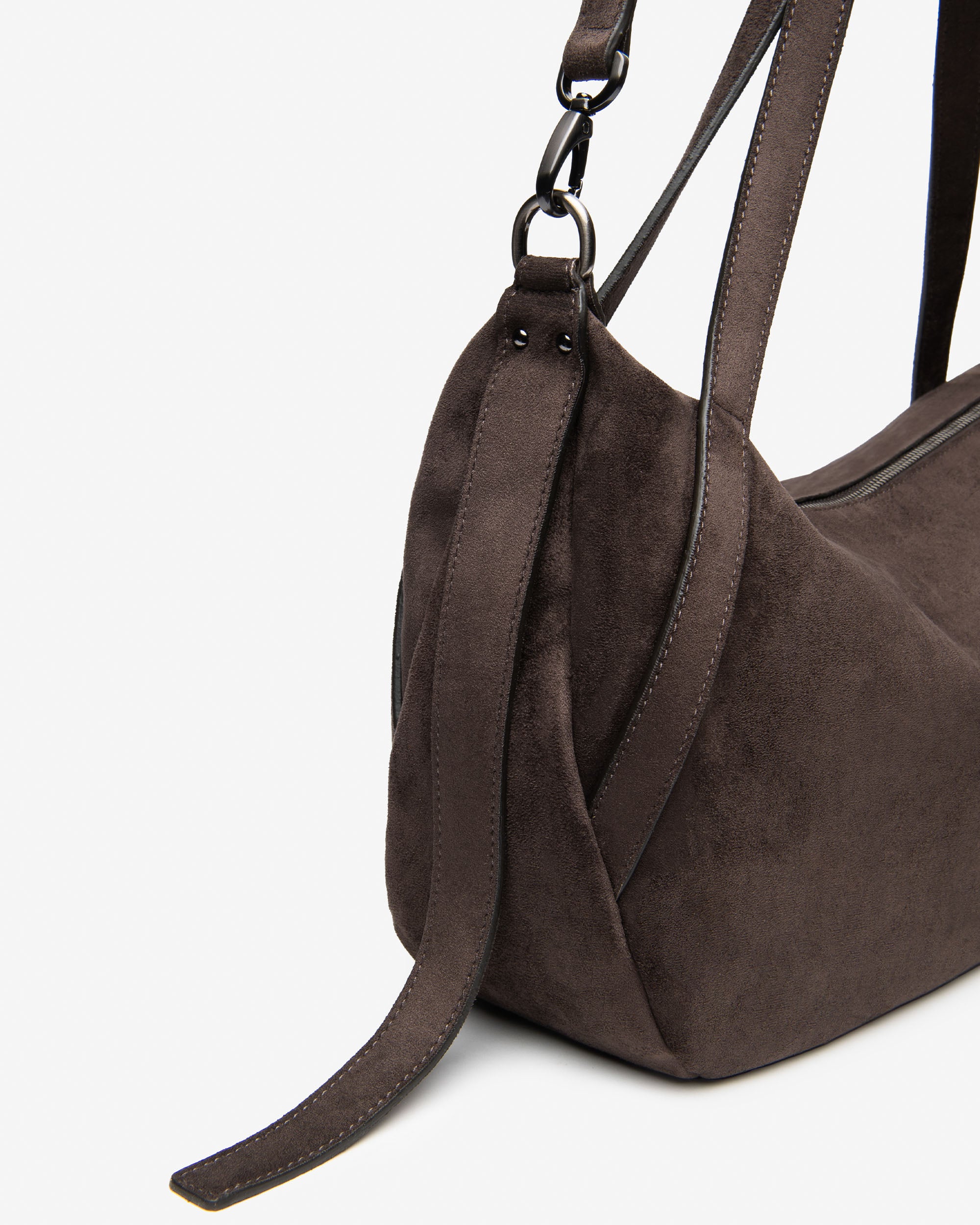 Nero Giardini Bags sac hobo daim femme zip