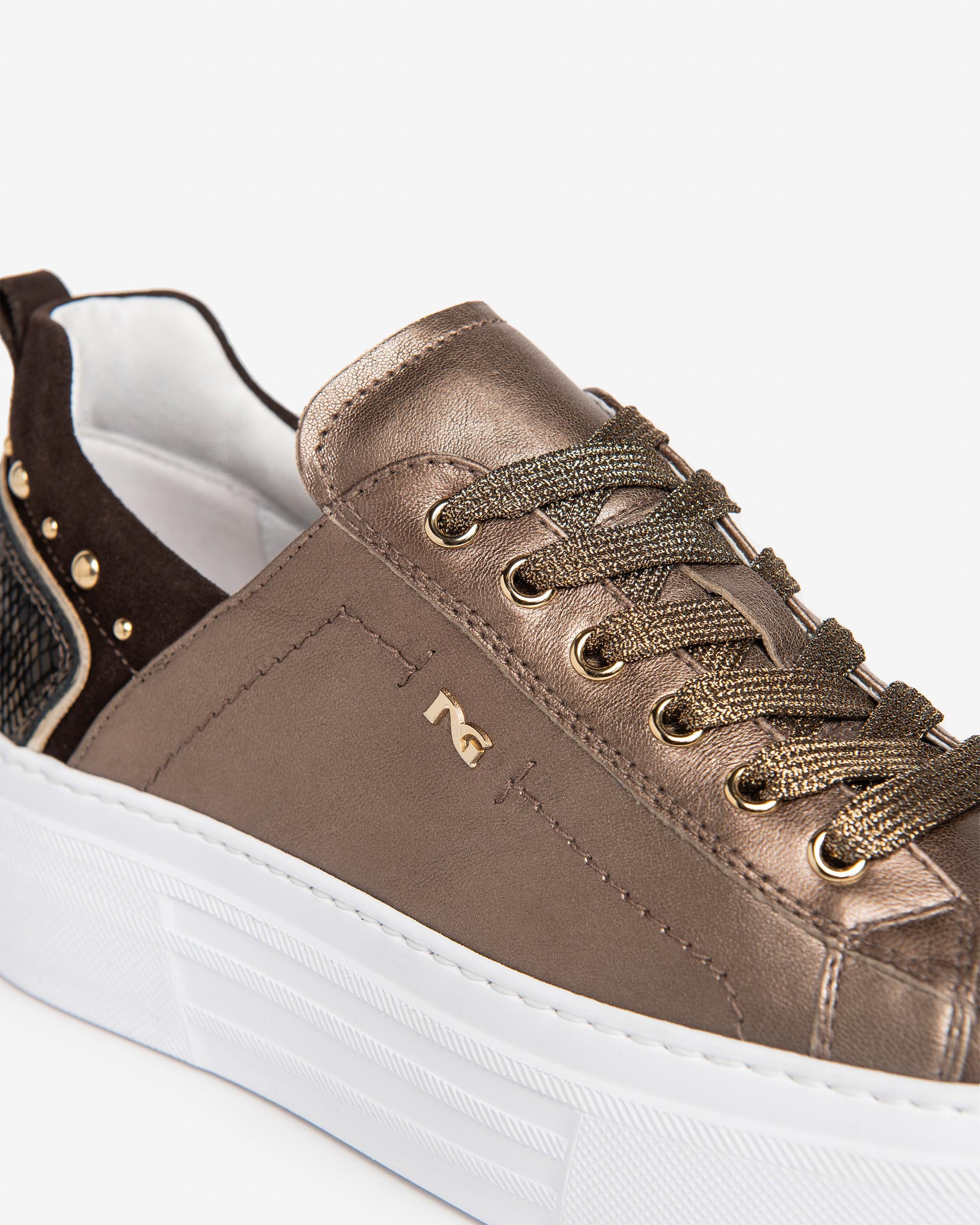 Nero Giardini Sneakers baskets femme cuir daim