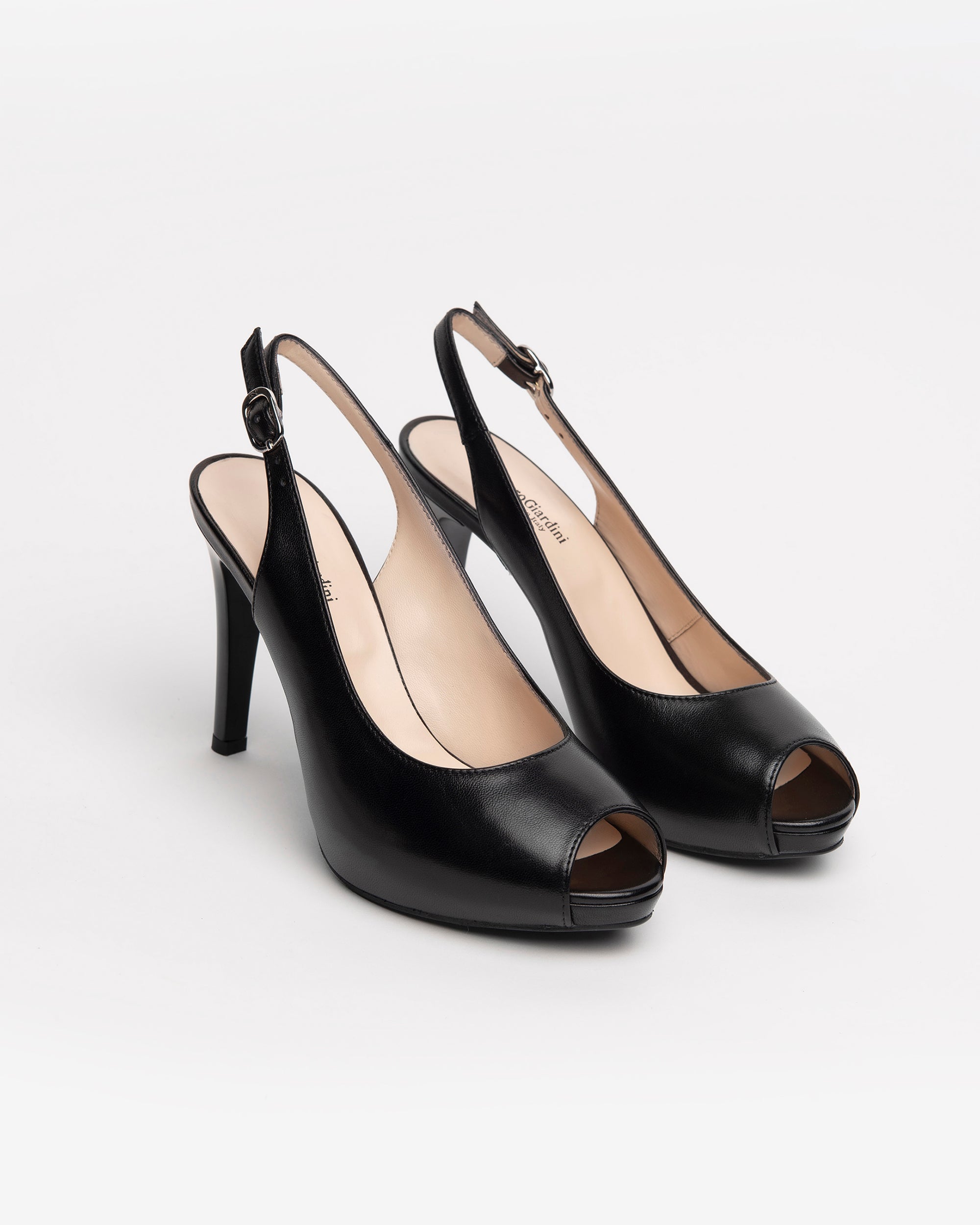 Nero Giardini Décolleté escarpins cuir femme talon 9,5 cm