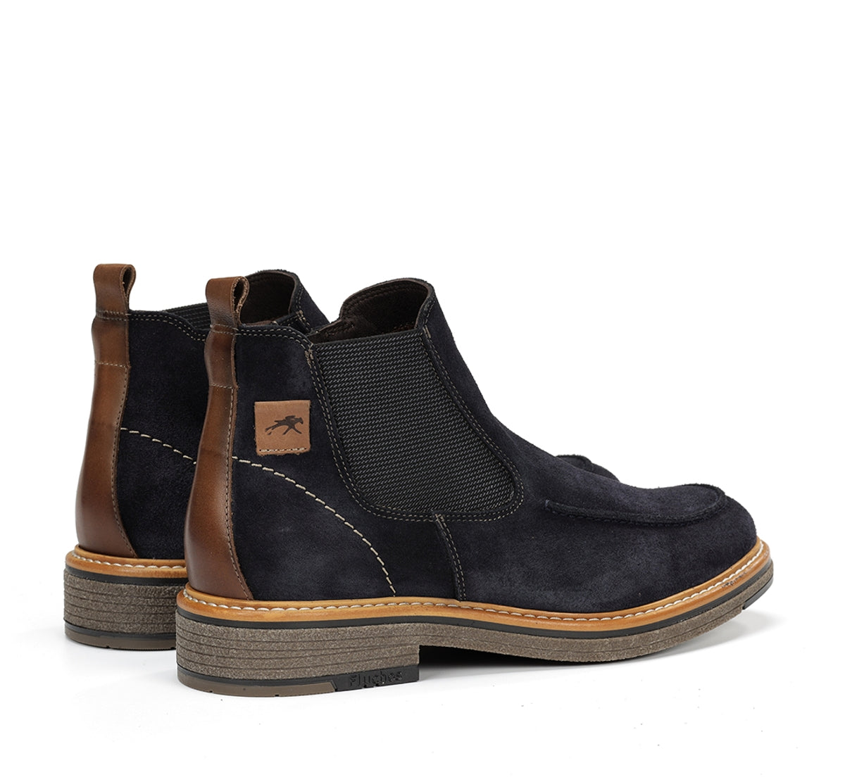 Fluchos Kasper F1821 bottine homme bleue cuir