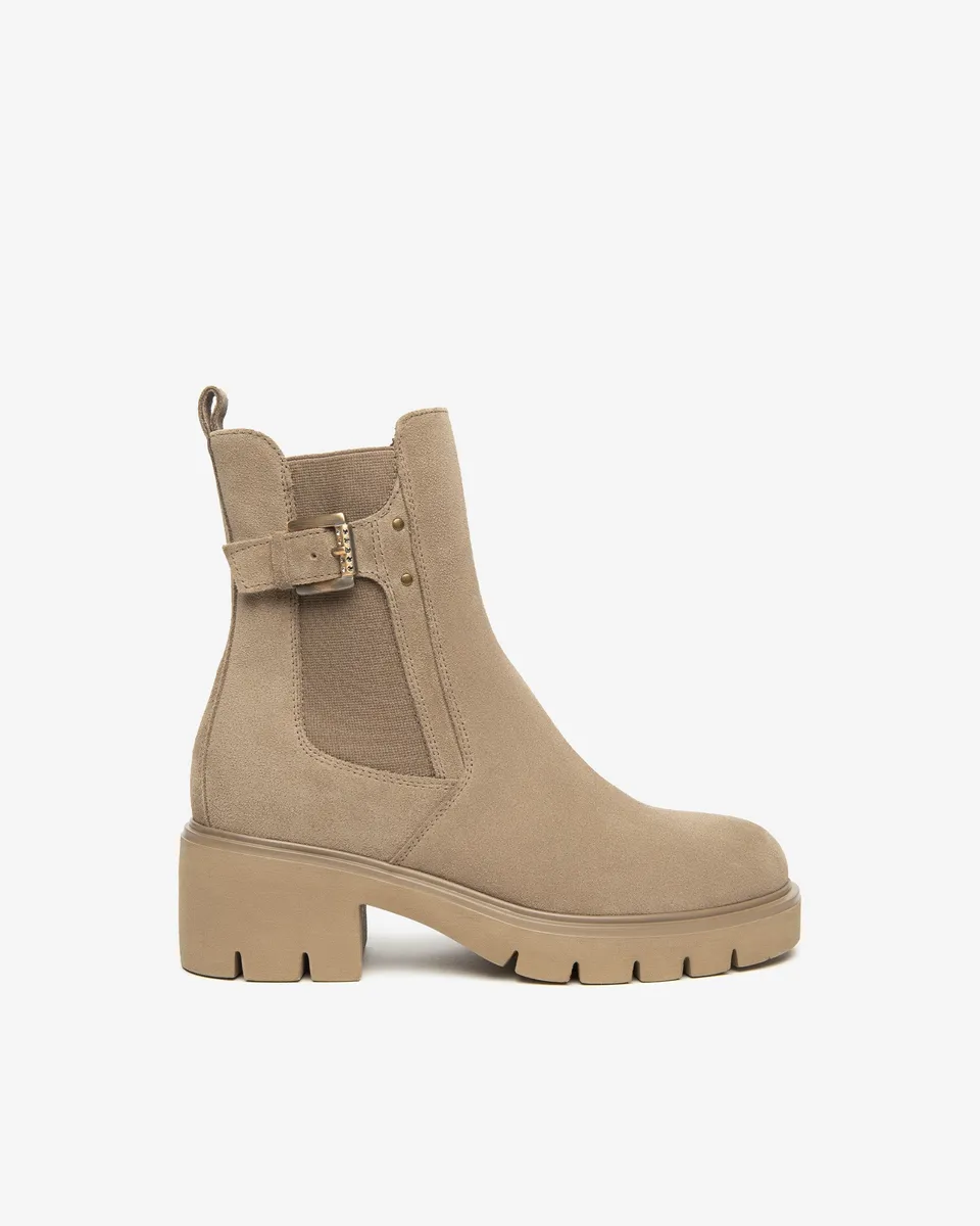 Nero Giardini Chelsea Boots bottines daim femme hiver