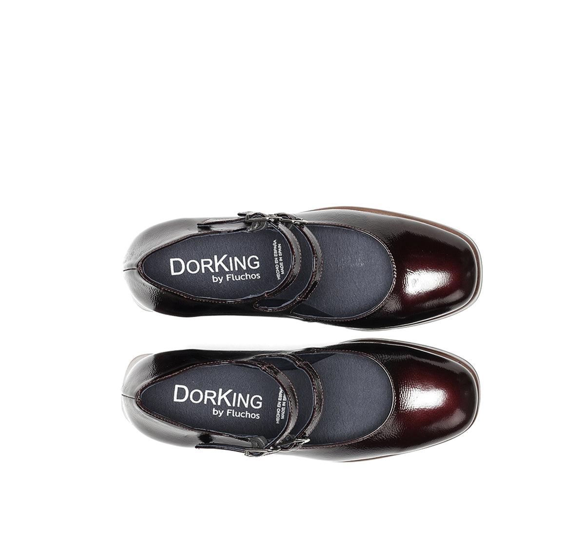 Dorking Cristel D9437 chaussures femme bordeaux