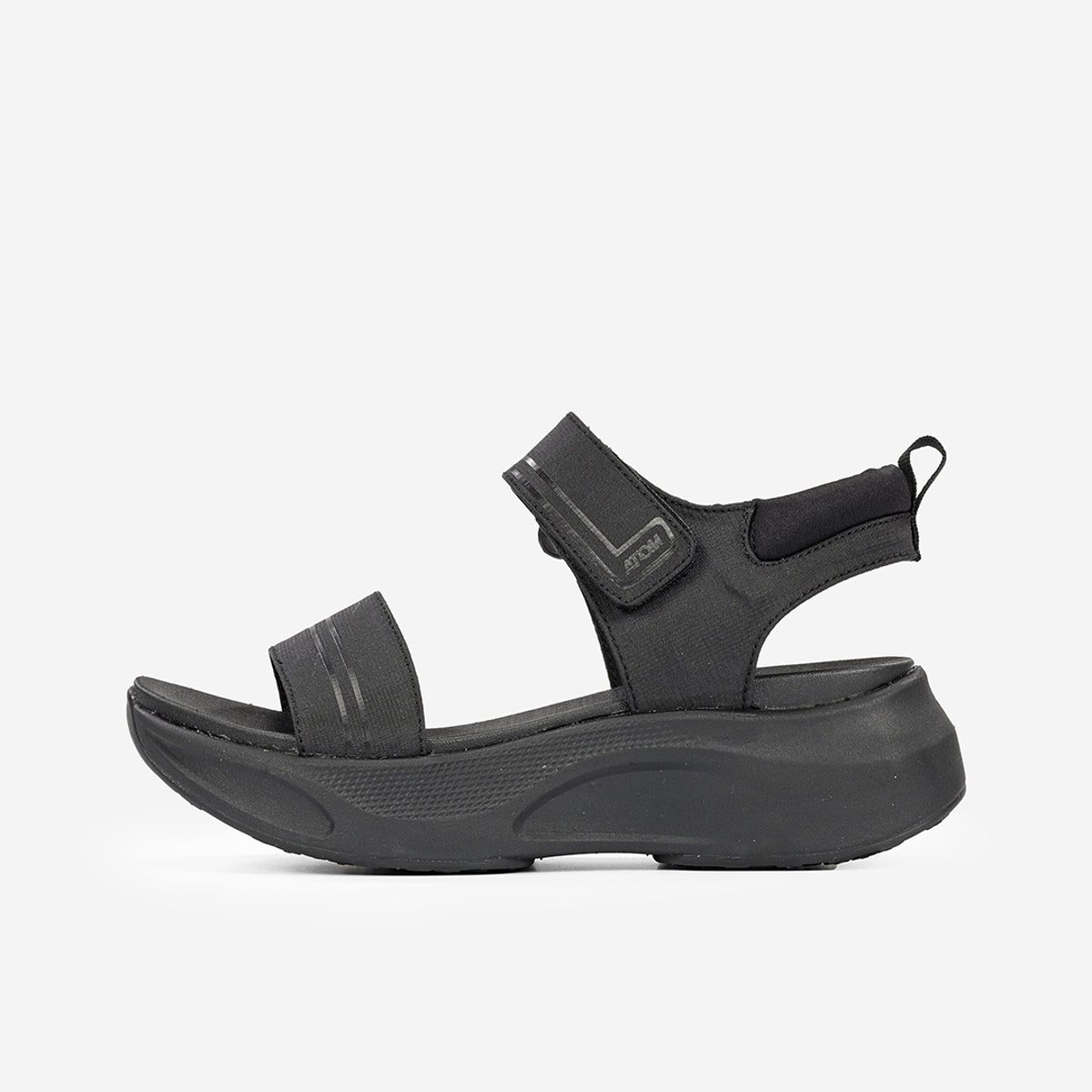 Atom Fusion AT169 sandale noire velcro femme