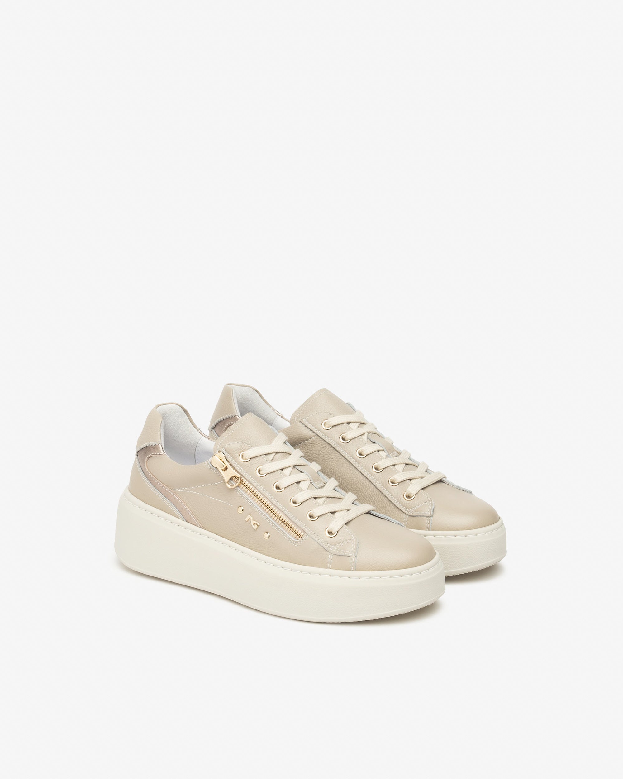 Nero Giardini Sneakers baskets cuir femme tissu 38