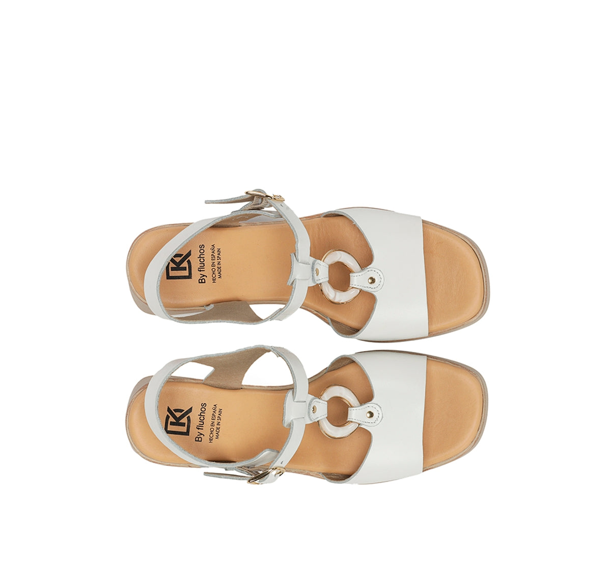 Dorking Diamond D9593 sandale femme blanche talon
