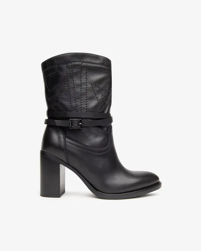 Nero Giardini Ankle Boots santiag cuir femme talon 8,5 cm