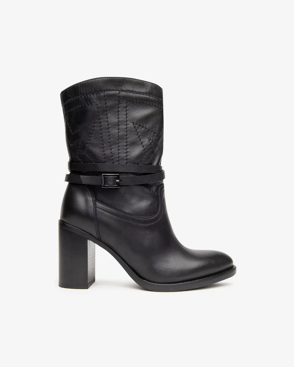 Nero Giardini Ankle Boots santiag cuir femme talon 8,5 cm