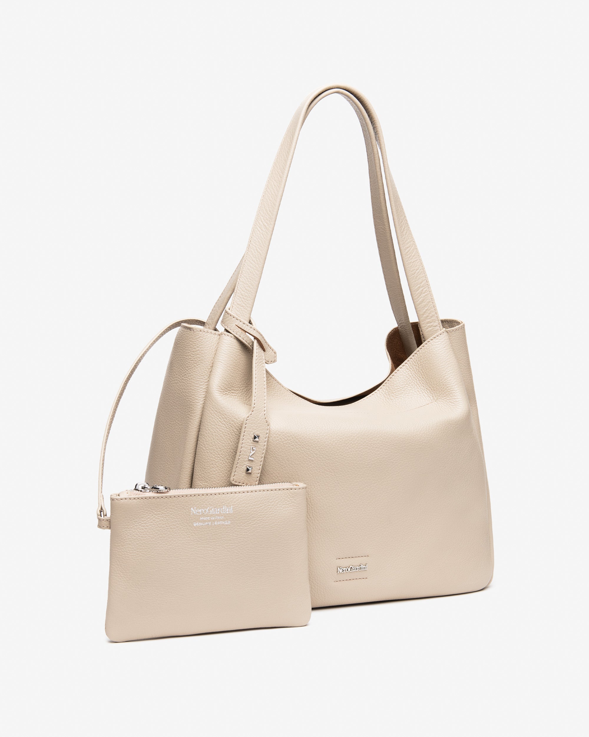 Nero Giardini Bags sac hobo cuir femme souple