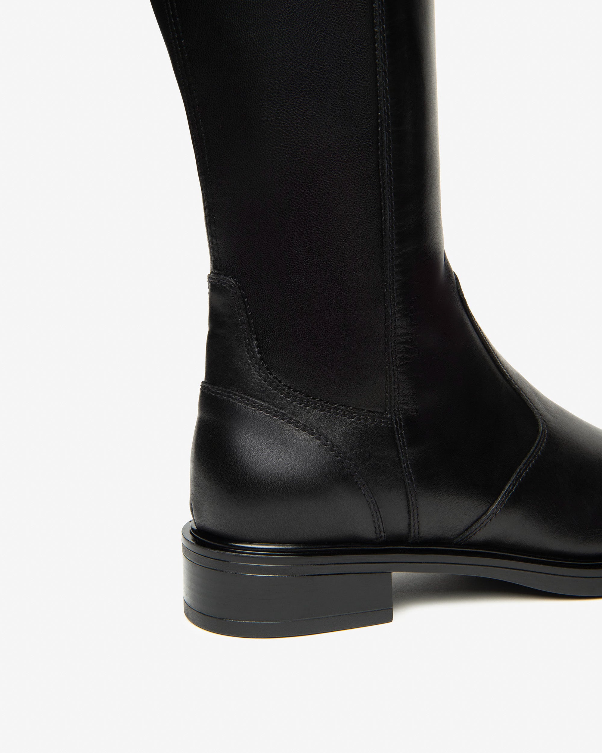 Nero Giardini Boots bottes cuir femme talon 30 mm