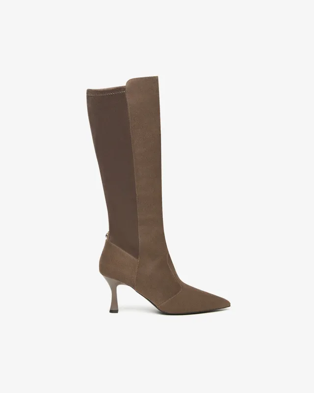 Nero Giardini Boots cuir femme talon 75 mm