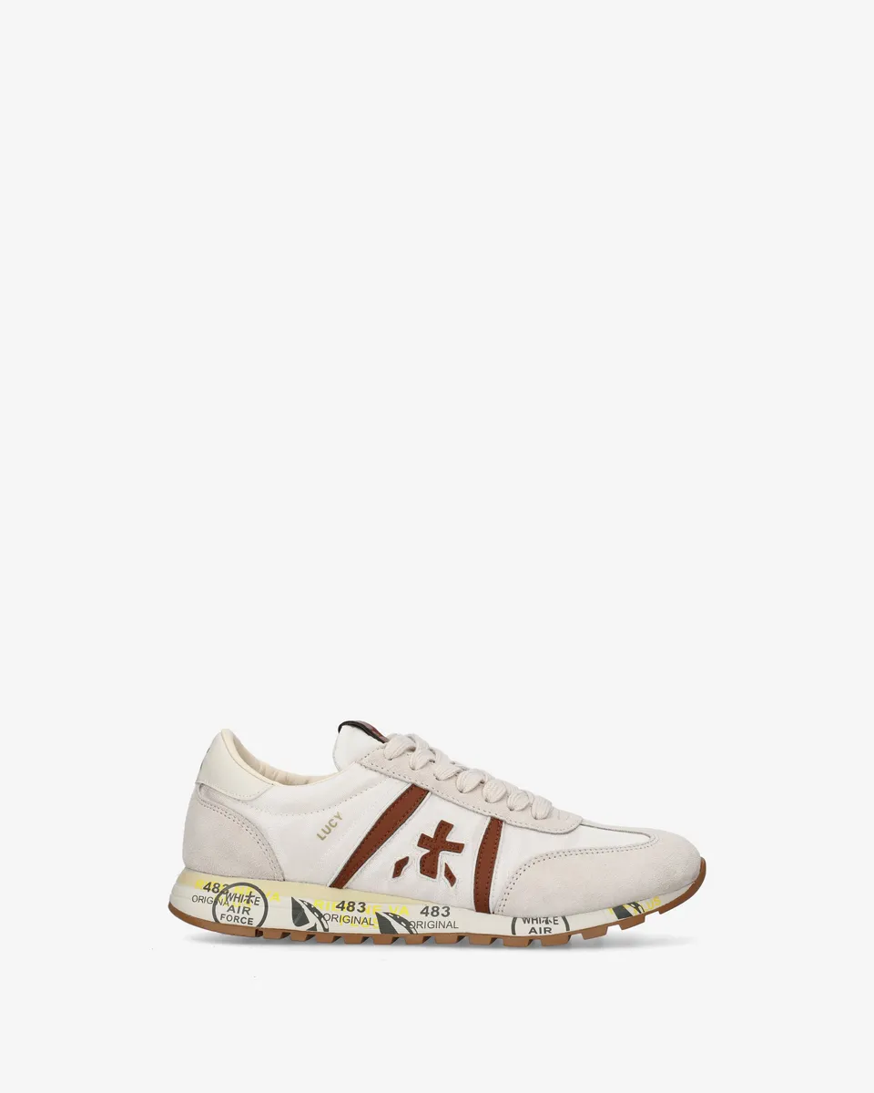 Premiata Lucyd 0.1 8417 baskets crème femme