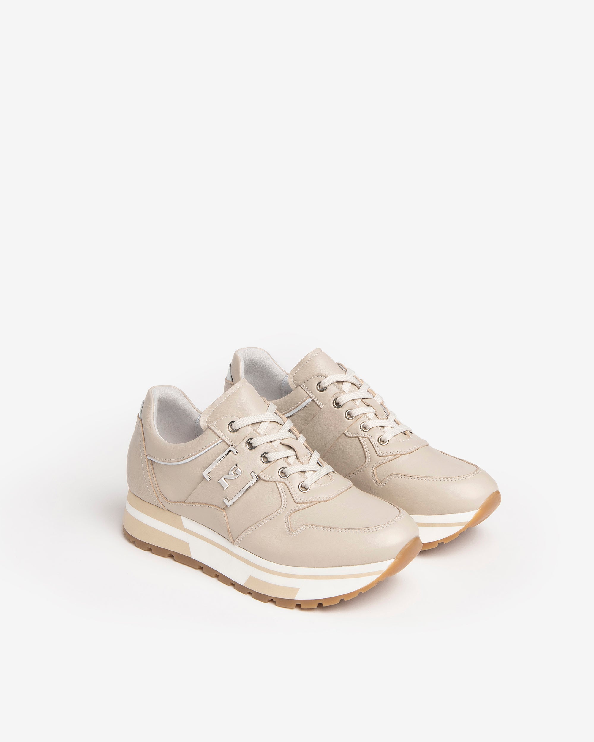 Nero Giardini Sneakers baskets cuir femme pointure 35