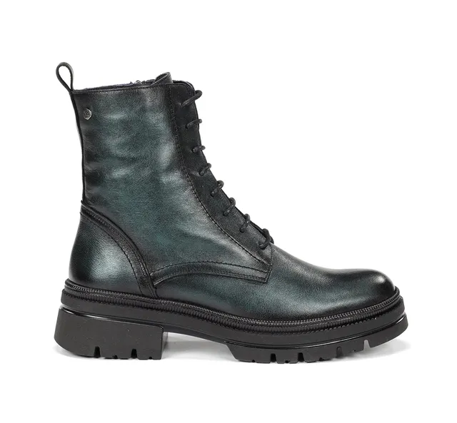 Dorking Cosmo D9389 bottines femme vert semelle track