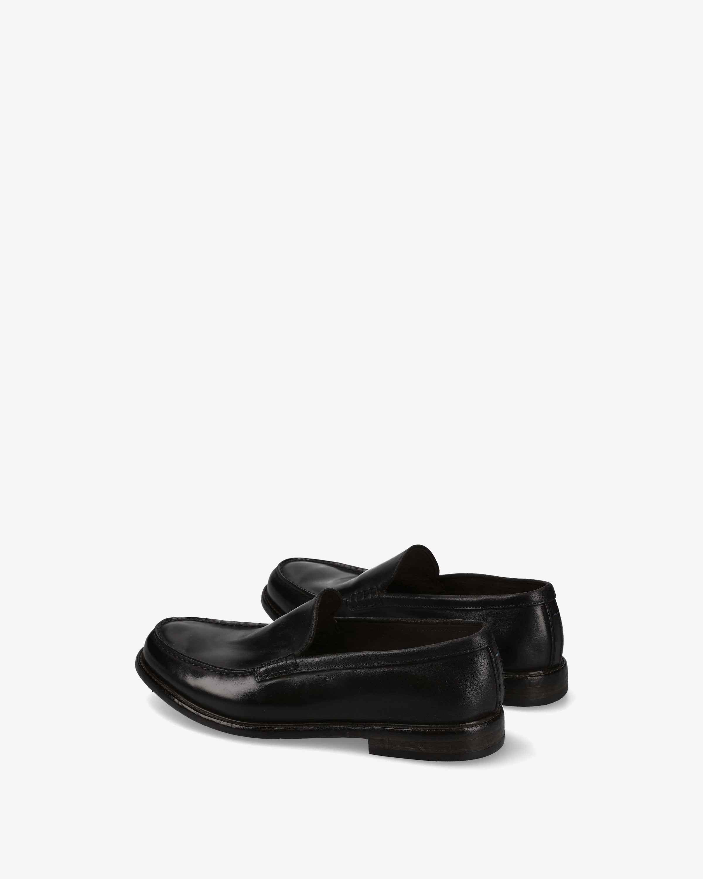 Premiata Loafers Penny mocassins cuir noir cordovan