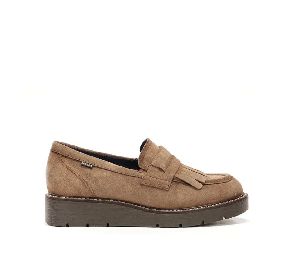 Dorking by Fluchos Africa D9782 mocassins taupe
