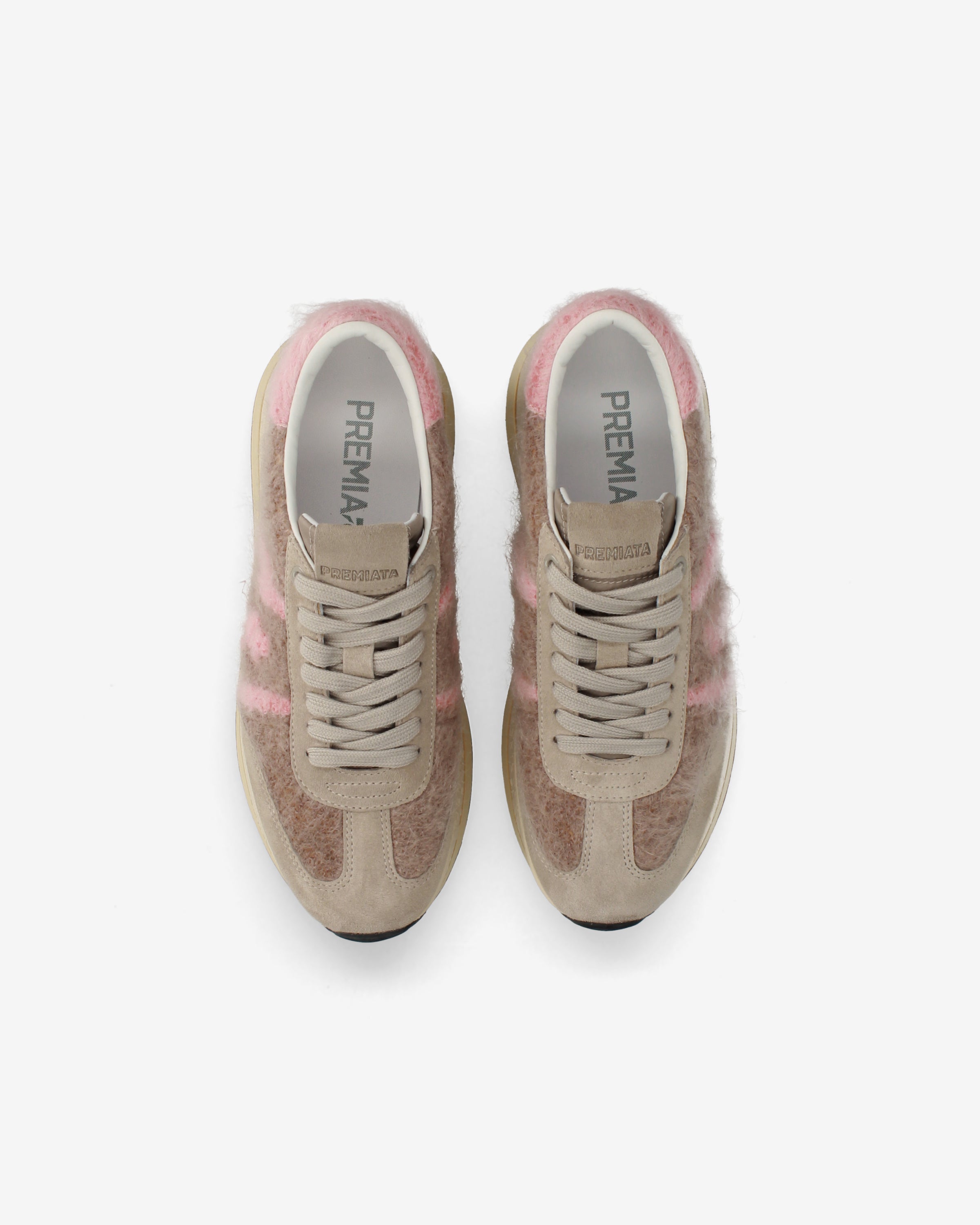 Premiata Bethcoin 8708 sneakers plateforme beige femme