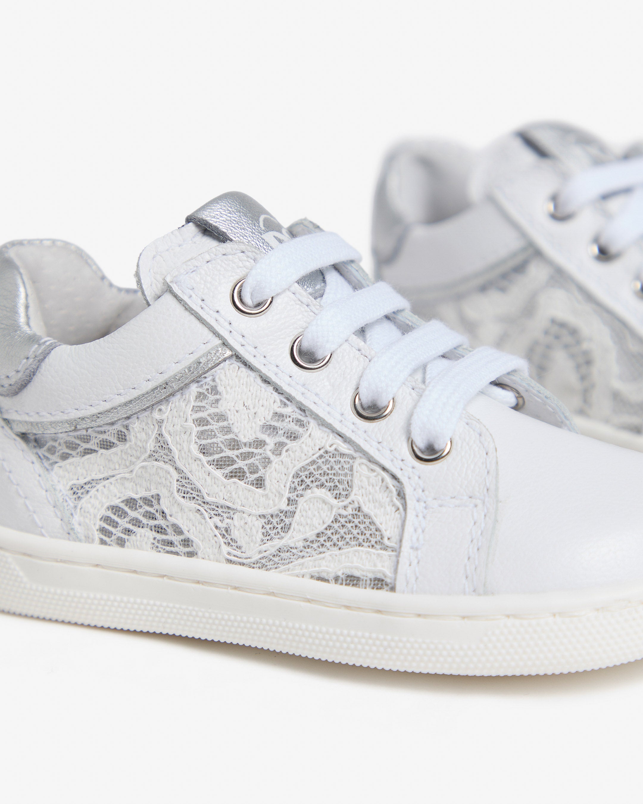 Nero Giardini Sneakers baskets fille 22 toile cuir